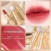 Matte Lipstick - Long-lasting, Highly Pigmented, Waterproof, Smudge-proof, Hypoallergenic, with Portable Mirror, 4 Colors, Perfect for Dates and