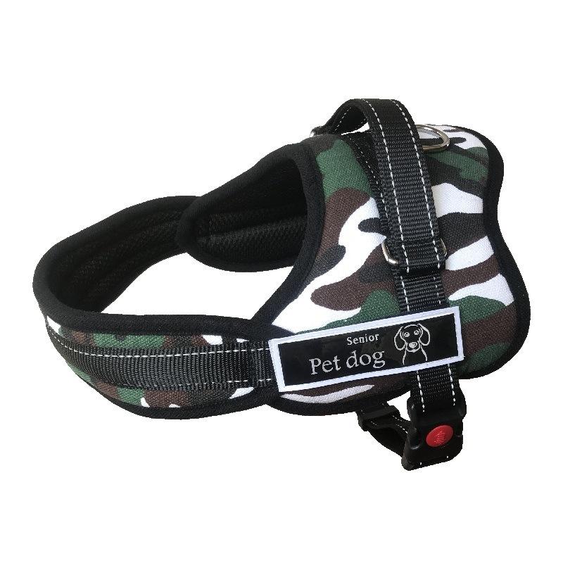 Dog Cloth Vest Chest Straps Pets Supplies Outdoor Breathable Medium Large Gifts