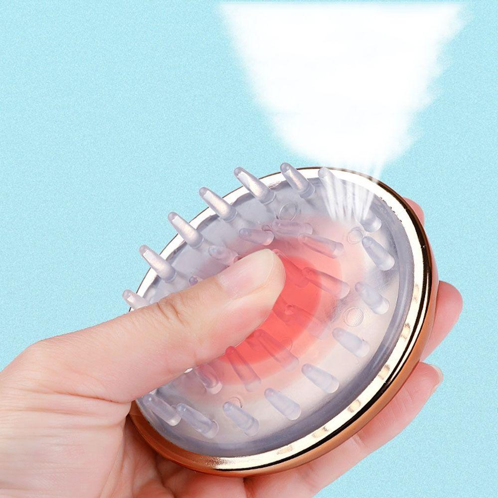 Handheld Silicone Massage Comb SPA Hair Washing Comb Soft Shower Brush  Women