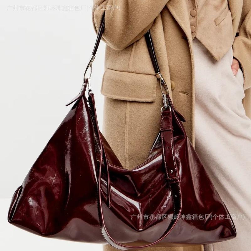 CYMKA bag texture bag large capacity autumn and winter solid color casual shoulder bag new commuter versatile women's bag