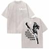 Singer Lali Esposito LA QUE LE GANA AL TIEMPO  Tour Tshirts Unisex Women Summer Hip Hop Vintage T Shirt Cotton Washed T Shirts