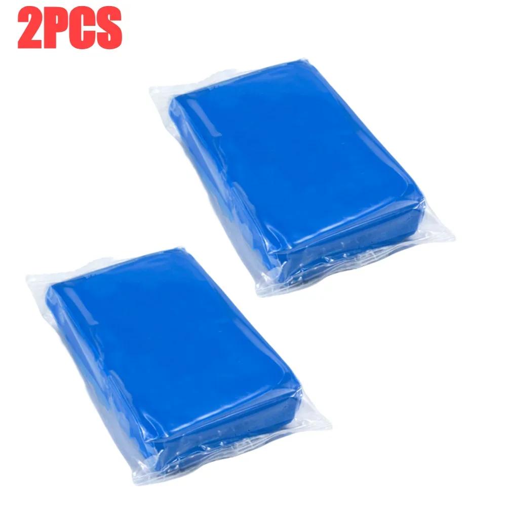 5-1pcs Cleaning Car Remove Different Types Of Stains Clay Cleaning Bar Blue Car Wash Mud Clay Decontamination Car Wash Mud Clay