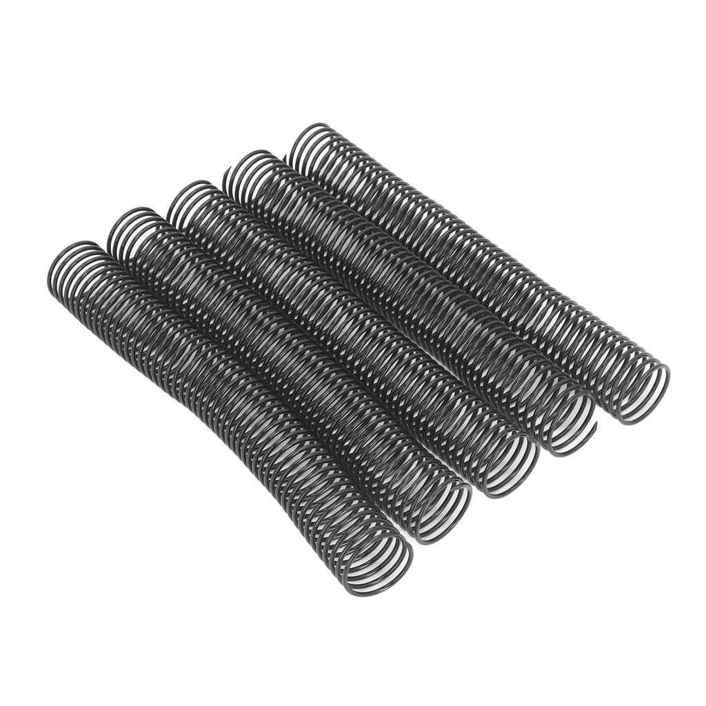 18 Pcs Spiral Binding Coil 38mm Diameter 48 Loop 4:1 Pitch 310 Sheet Capacity Spiral Binding Spine for A4 Paper