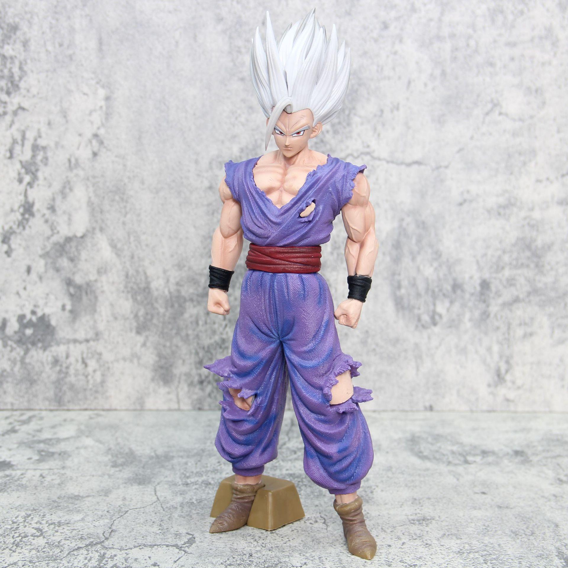 

33cm Dragon Ball Z Figures Son Gohan Anime Figurine Gohan Pvc Model Statue Doll Collection Decoration Ornaments Toys Gift