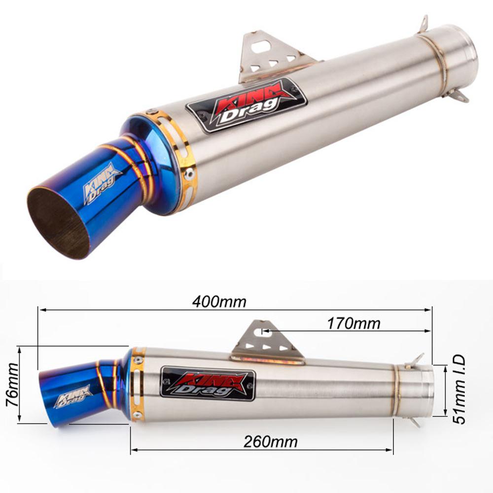 RAIDER150 Sonic Exciter155 Modified Exhaust for Southeast Asian Motorcycles