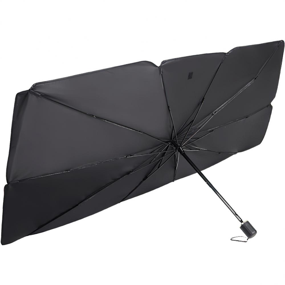Car Sunshade Front Windshield Retractable Folding UV Protect Sunshade Umbrella Type Sun Protection Heat Insulation Car