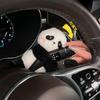 Cartoon Panda Gear Shift Doll - Cute Car Interior Pendant Ornament for Dashboard Decor & DIY Auto Styling