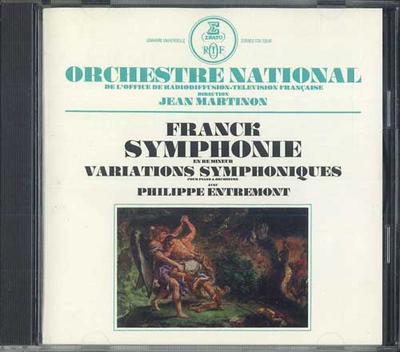 CD ORCHESTRE NATIONAL DE L'O.R.T.F. - Franck: Symphony,variations Symphon WPCC5035 ERATO Japan Classical Used