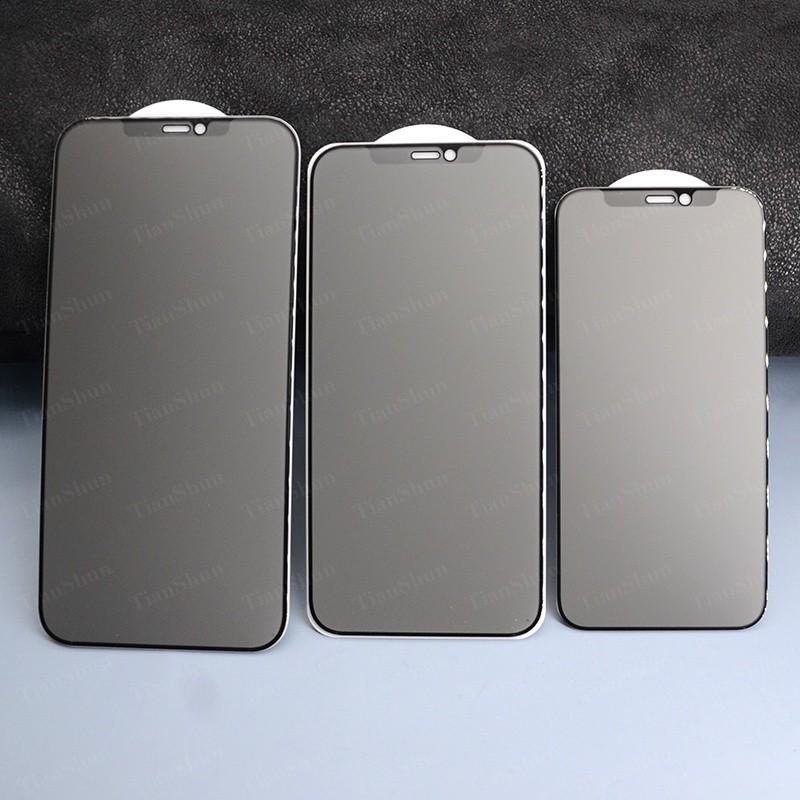 2 Stück Mattes Entspiegeltes Gehärtetes Glas für IPhone 17 16 15 14 13 12 11 Pro Max Air XR XS Max 8 7 Plus SE Anti-Spy-Bildschirmschutz