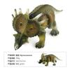 English Details Dinosaur Model Toys Morinda Spiny Shield Ceratops Solid Plastic Ornament