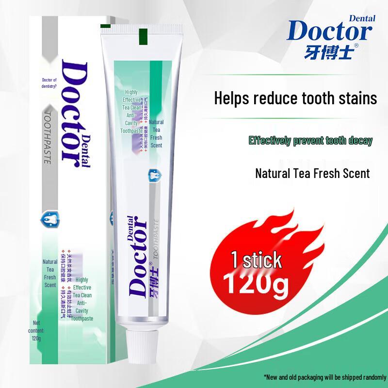 Dr. Tooth Tea Clean Anti-Cavity Fluoride Toothpaste