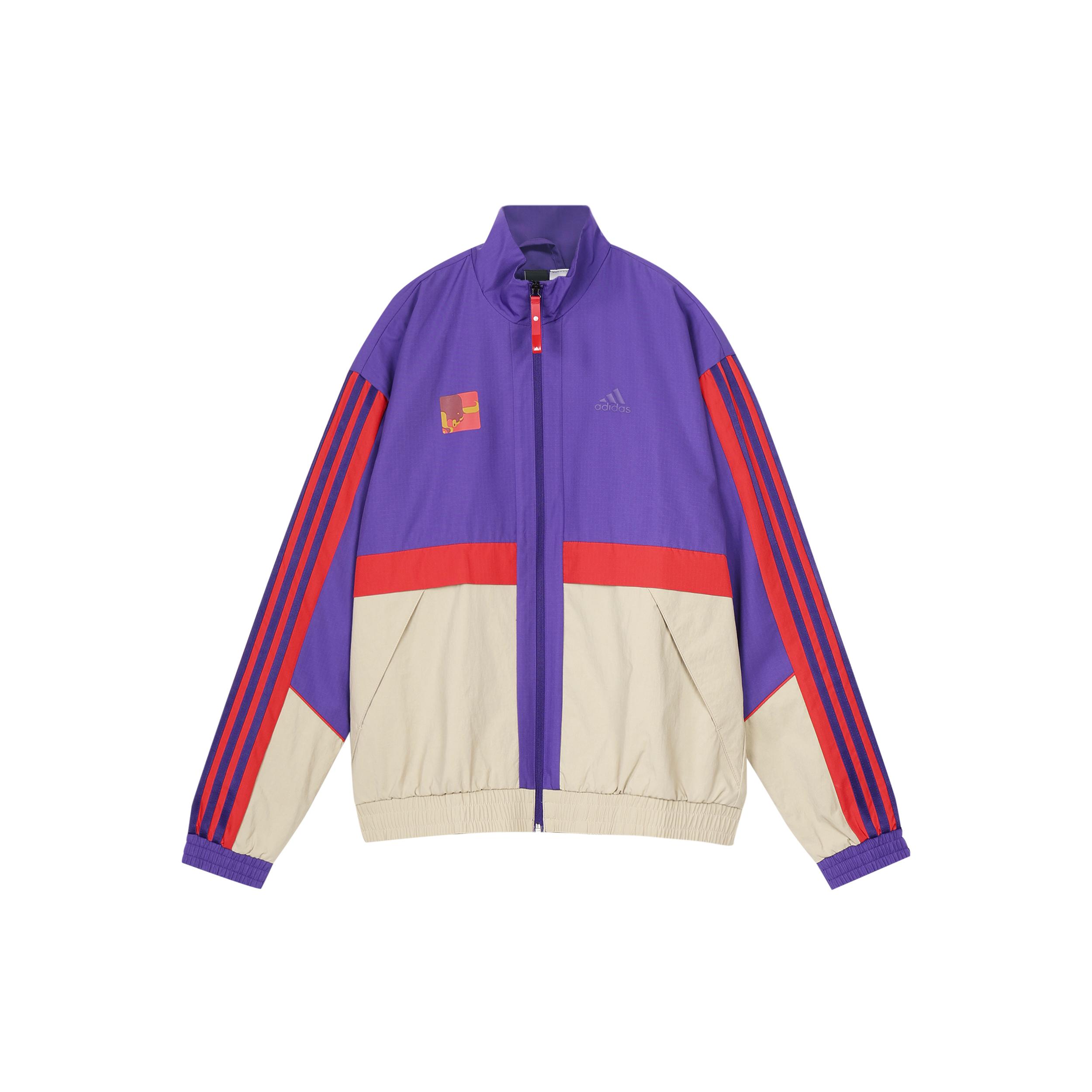 

New Adidas CNY Collection Jacket Men s Collegiate Purple GP1824 S