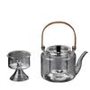 Qianxing Japanese Style High Borosilicate Glass Dual-Use Teapot