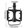 Flat Pedals 2 Pack Road Bike Pedals Non-Slip 9/16 Inch Foot Pegs BMX Cleats Cycling Accessories For Mountain Road Touring Bikes