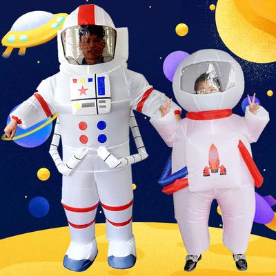 Aufblasbarer Astronautenanzug für Erwachsene Raumanzug Cartoon Raumanzug Puppen Kostüm Bühnenperformance Kostüm