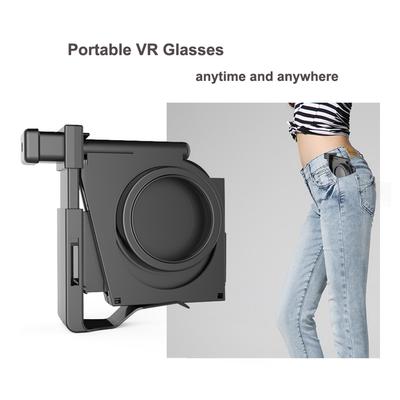 Portable Folding VR Glasses Mini Plastic 3D Virtual Reality VR Glasses Kits Foldable Virtual Reality VR Glasses for Mobile Phone