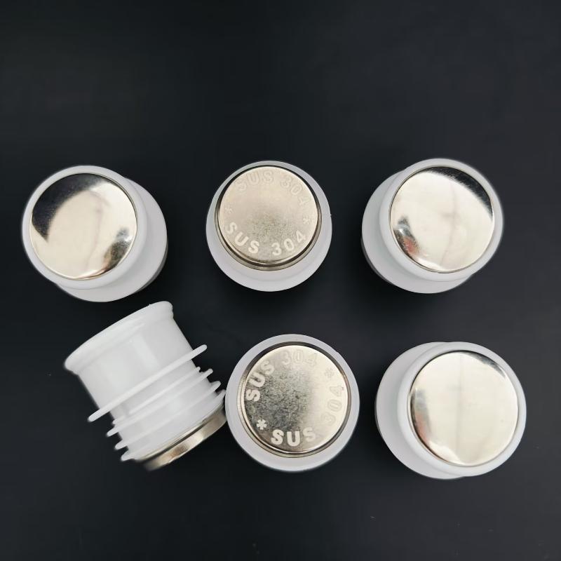 1Pcs Thermos Cup Accessories Thermos Bottle Stopper Stainless Steel Silicone Food Grade Kettle Cover S/L Replacement Parts