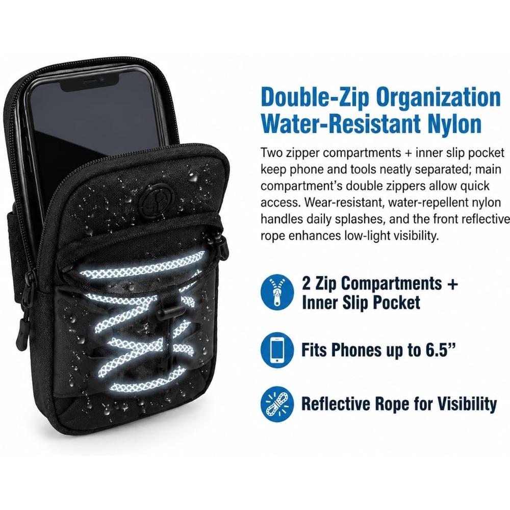 Xiaomi Motorcycle Racing Pouch Waterproof Pouch E-Bike Frame Storage Phone Bag for Sur-Ron Surron Light Bee X S Segway X160 X260