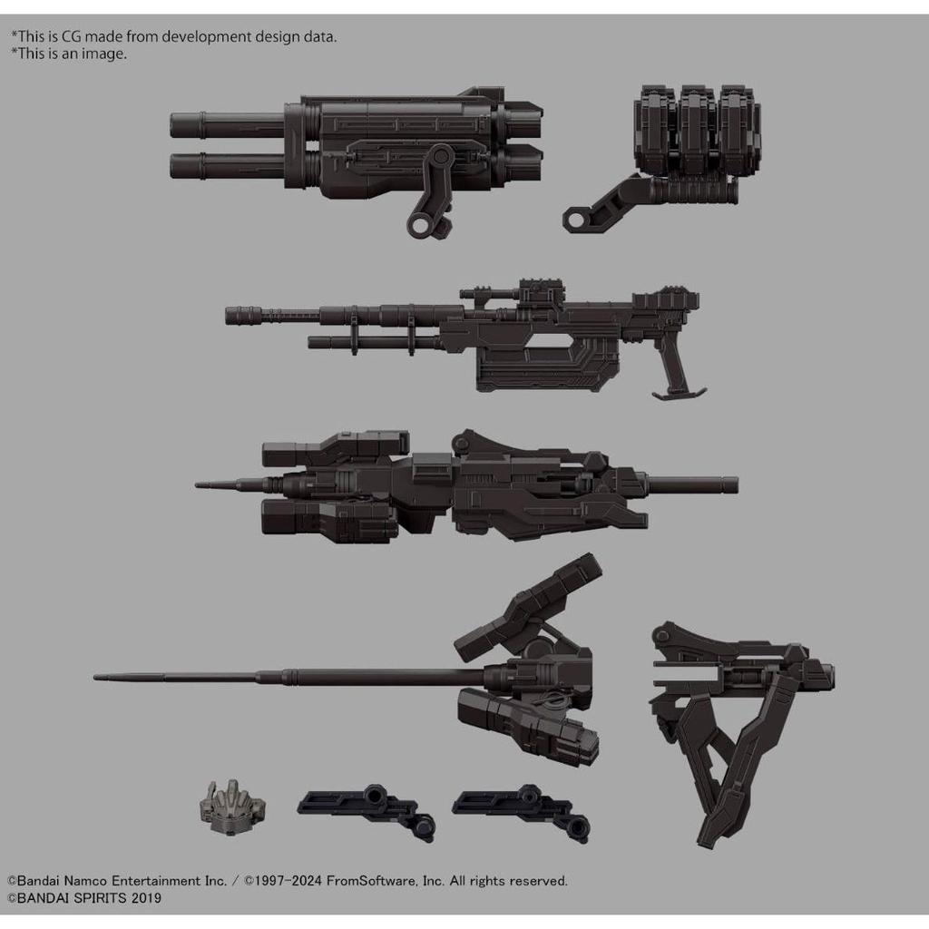 Used 30MM ARMORED CORE VI FIRES OF RUBICON RaD CC-2000 ORBITER Nightfall