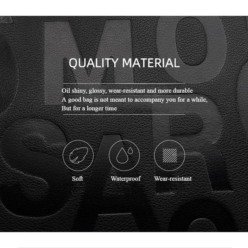 New Fashion Letter Embossed Tote Bag Commuter Business Large Capacity Ladies Clutch Bag Elegant Women's Handbag Can Be Crossbody One Shoulder Handheld