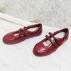 Fashion Women's Ballet Shoes 2025 Autumn New Fashion Vintage Flat Mary Jane Shoes Lightweight Comfortable Ouitdoor Non Slip Casual Shoes