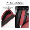 For Ford Car Styling Seat Belt Shoulder Cover Neck Protector Auto Interior Accessories Focus Mk2 Mk3 Mk4 Fiesta Ranger Mondeo