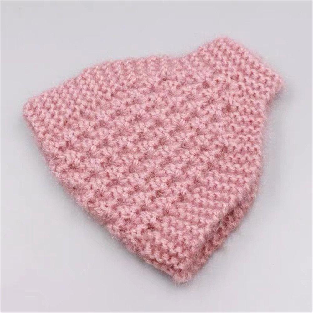 Soft Knitted Ear Muffs Stretch Postpartum Hat Fashion Head Wraps  for Women Girls