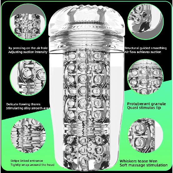 Hot Male Masturbation Cup Soft Silicone Pocket Pussy Endurance Exercise Transport Male Masturbator Adult Sex Toys for Men Couple