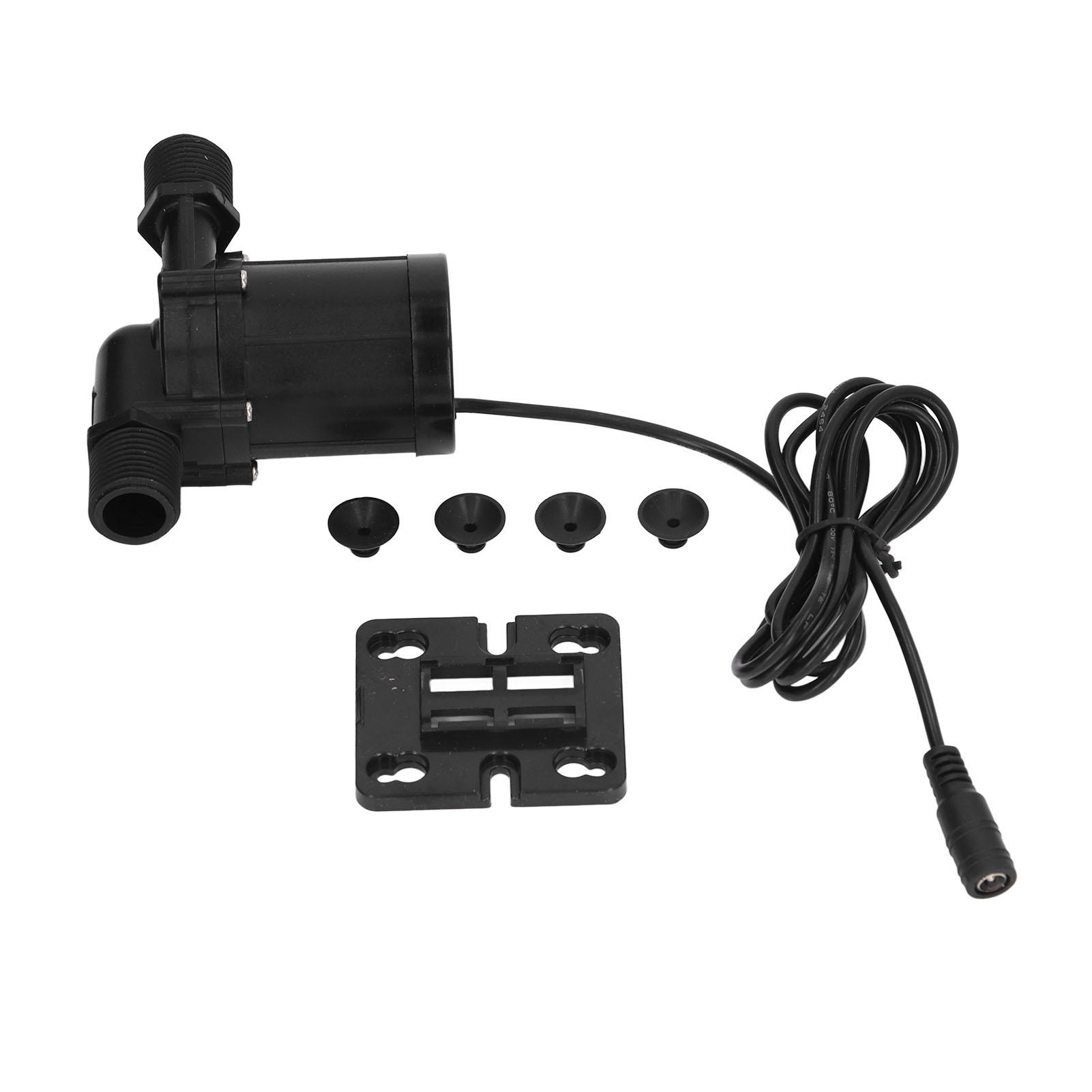 

Booster Pump 12m Lift Low Noise Brushless 800LH Copper Motor Portable Aquarium Pump DC24V 30W