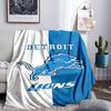 Detroit Team Spirit Blanket Lightweight Flannel Bedding Blanket Perfect for Travel, Camping, Living Rooms, Offices, Sofas, Fan Christmas gift