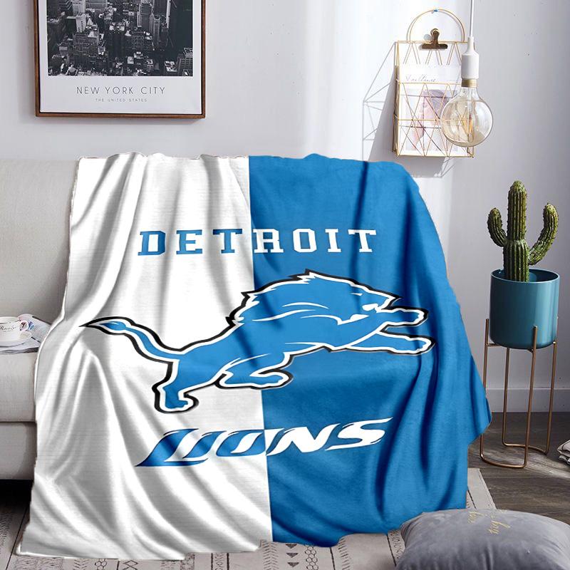 Detroit Team Spirit Blanket Lightweight Flannel Bedding Blanket Perfect for Travel, Camping, Living Rooms, Offices, Sofas, Fan Christmas gift