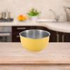 Stainless Steel Mixing Bowl Bakeware Round Basin Easy To Clean Salad Washing for Household