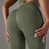 Nessaj Hip Lift Stretchy Shapewear Pants Knit High Waist Yoga Pants Outdoor Women Running Fitness Pants