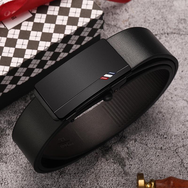 Trendy Men's Ratchet Belt: Versatile Business & Casual Style