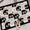 Bathroom Door Diatom Mud Soft Floor Mats Absorbing and Quick Drying Bathroom Foot Mats Big Eyes Series Soft Diatom Mud Foot Mats