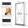 Outdoor Windproof Poster Display Stand