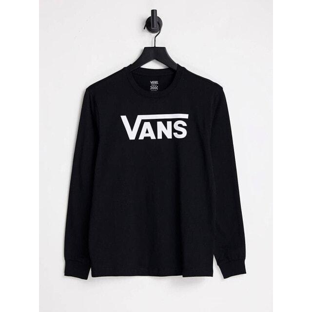

Vans Flying V classic long sleeve t-shirt in black
