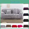 Premium Plush Sofa Cover Thick And Slip-resistant Single/three-person Modern And Simple Style