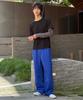 Pantalon de jogging lounge droit SIGNATURE [Bleu]