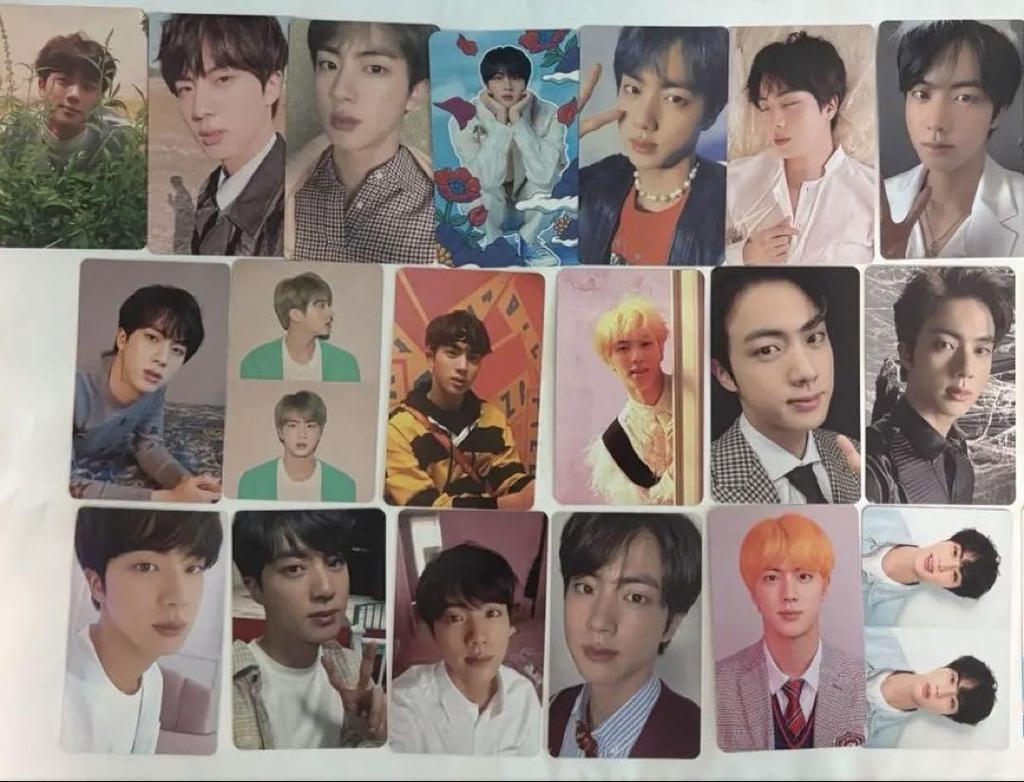 [USED] BTS Kim Seokjin Trading Cards Sold Individually
