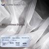 RPET High-Density Flowing Organza Fabric for Formal Gowns, Wedding Dresses, and Home Textiles