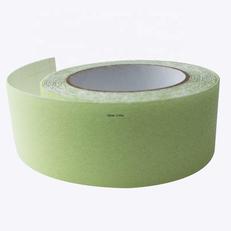 5CM*5M Anti-Slip Tapes Luminous Green Glow In The Dark Tape Non-Slip Grip Strips High Friction Adhesive Stickers For Stair Steps