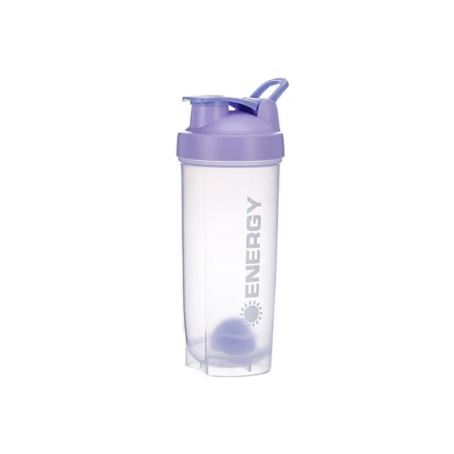 500ml Portable Shaker Bottle with Stirring Ball Is Perfect for Protein Shakes and Pre-workout Water Bottles without BPA