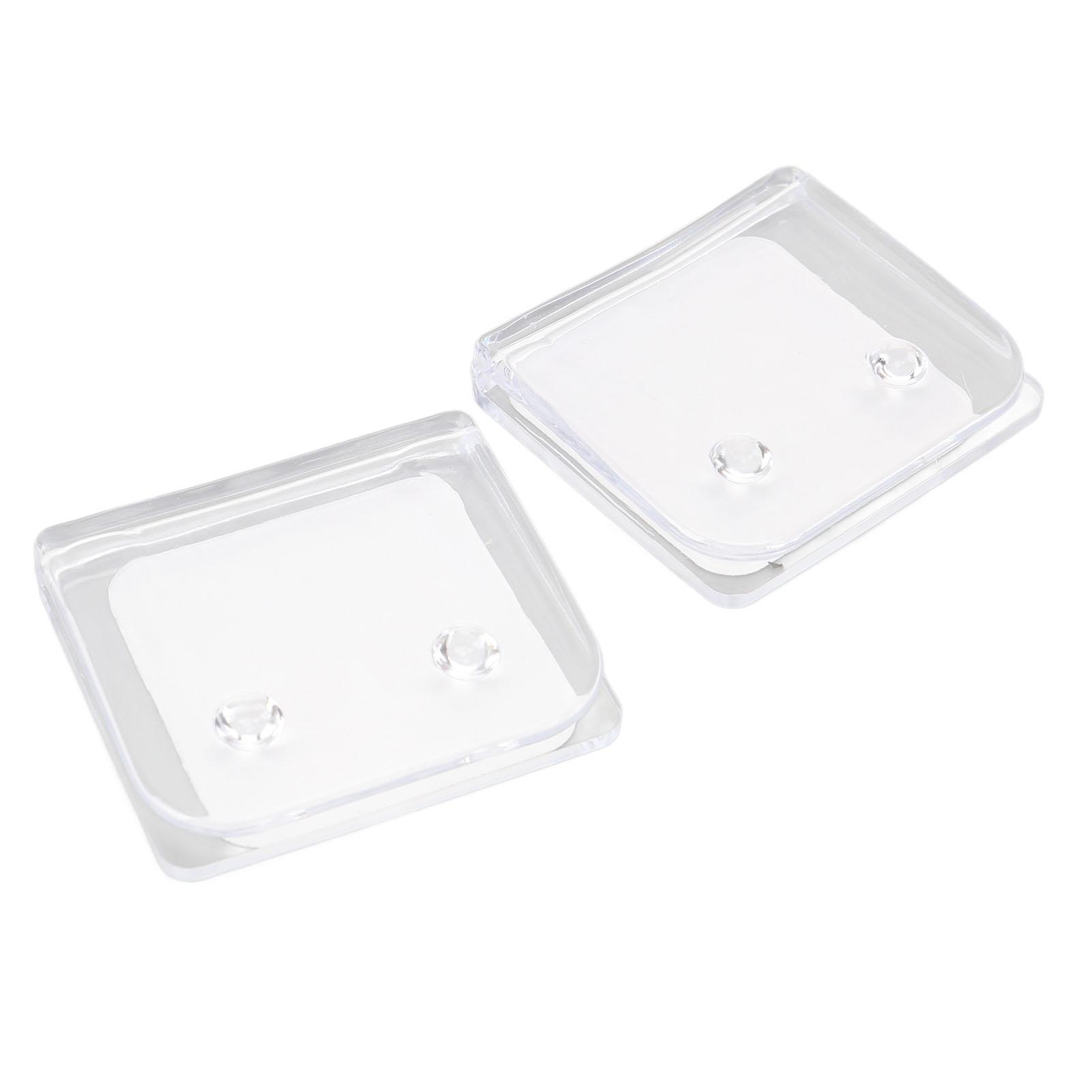 

Transparent Shower Curtain Clips Windproof Self Adhesive Water Proof Anti SlipNo Nail Installation