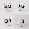 Kaisen Black Jujutsu White Cat Plush Toy Anime Stuffed Doll Decoration Gift