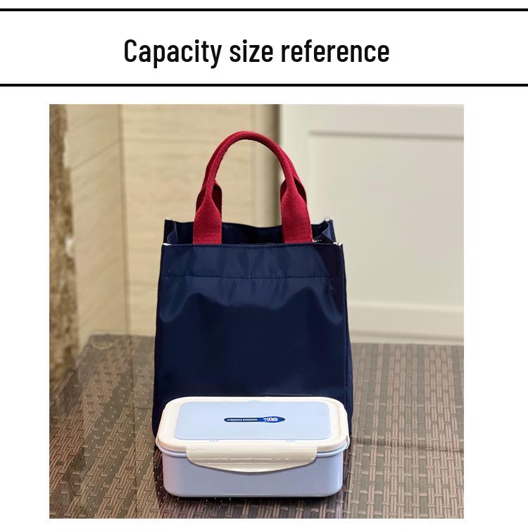 Geantă de mână izolată coreeană cu blocuri de culoare pentru prânz pentru femei