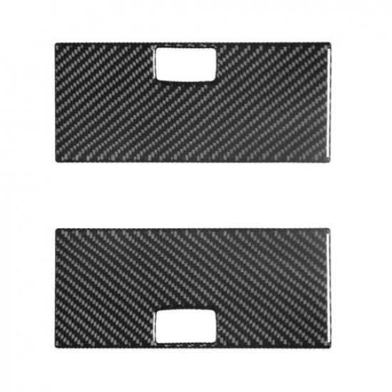 Carbon Fiber Interior Compartment Door Cover Trim Fits For Tundra 2007-13