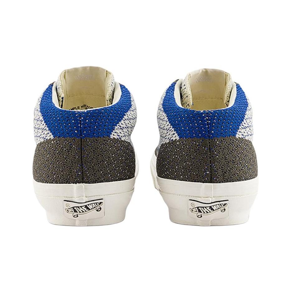Vans Half Cab 33 Engineered Knit Snorkel Blue Grey Sneakers Unisex VN000D8FE9U
