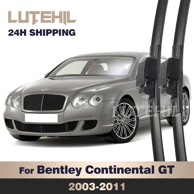 For Bentley Continental GT 2003-2011 2004 2005 Wiper Front Wiper Blades Windshield Windscreen Window Brush 24 +22 2PCS