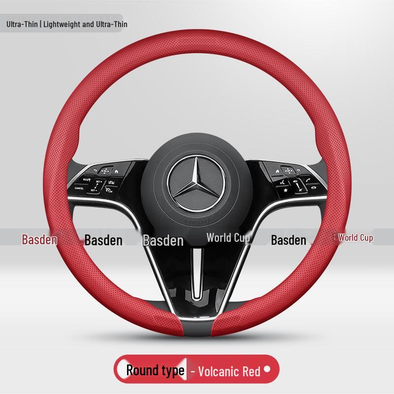 Housse de volant ultra-fine pour Mercedes C260/E300L/GLC/GLB/GLA/CLA/GLE350